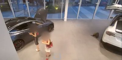 Автосалон Tesla